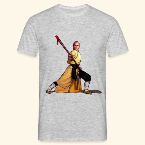 Shaolin kriger munk - Herre-T-shirt