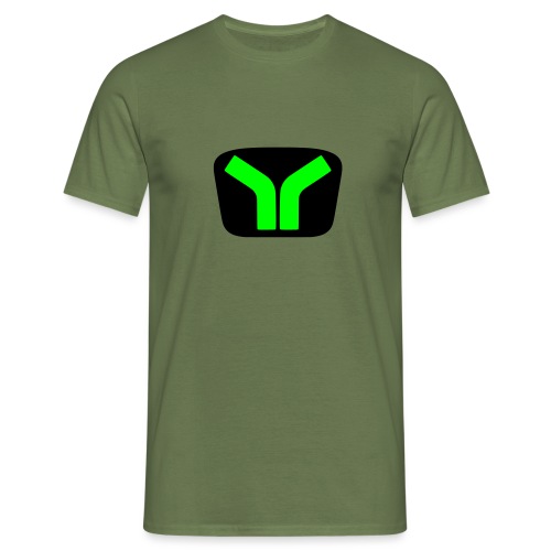 Yugo logo colored design - Men's T-Shirt