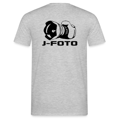 j-foto, teksti - Miesten t-paita