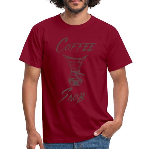 Coffee Snob brewing tee - T-shirt herr