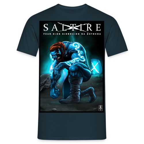 Saltire Invasion Gaelic - Men's T-Shirt