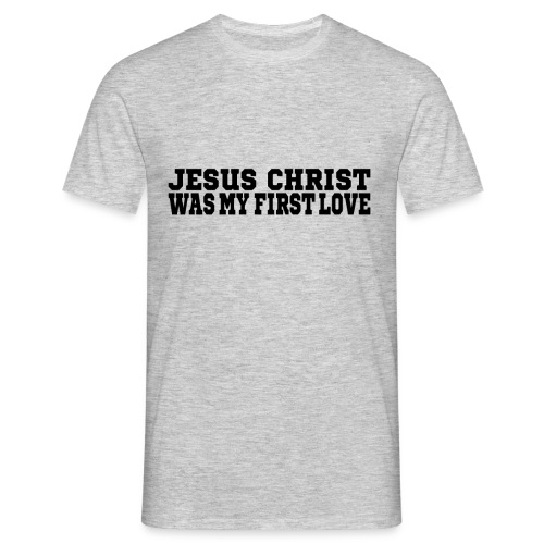 Jesus Christus Lieben - Männer T-Shirt