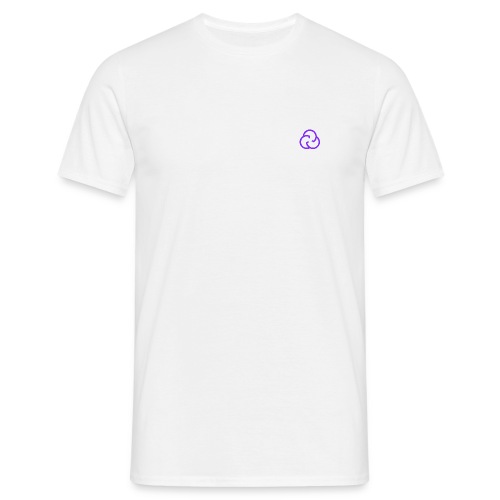 Kulte • Minimalistisches lila Logo - Männer T-Shirt