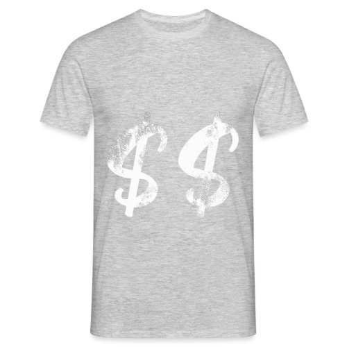 $$ denaro contante grigio - Maglietta da uomo