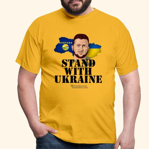 Ukraine Montana Design - Männer T-Shirt