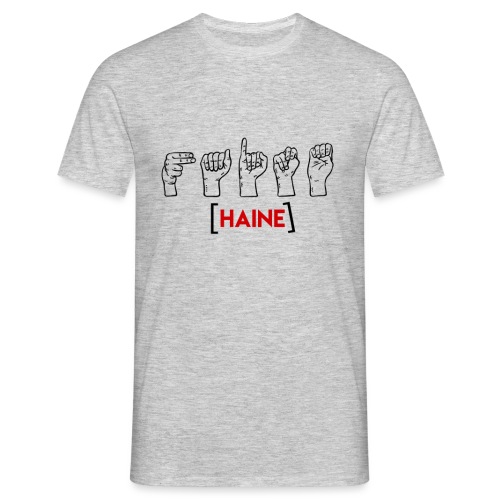 HAINE_LanguagedesSignes - T-shirt Homme