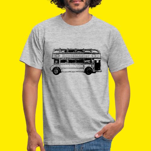 Routemaster London Bus - T-skjorte for menn