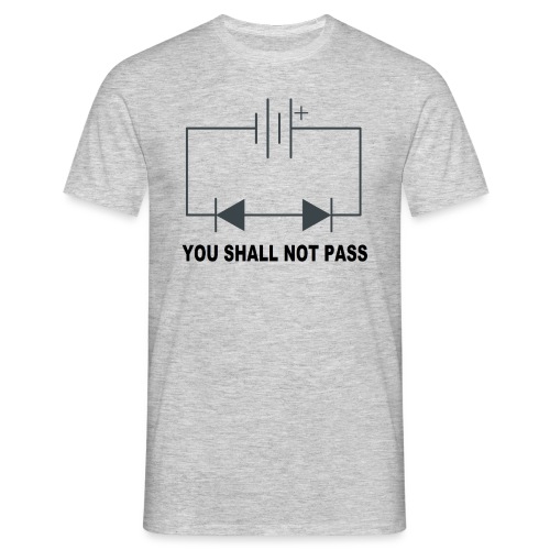 You shall not pass! - Mannen T-shirt