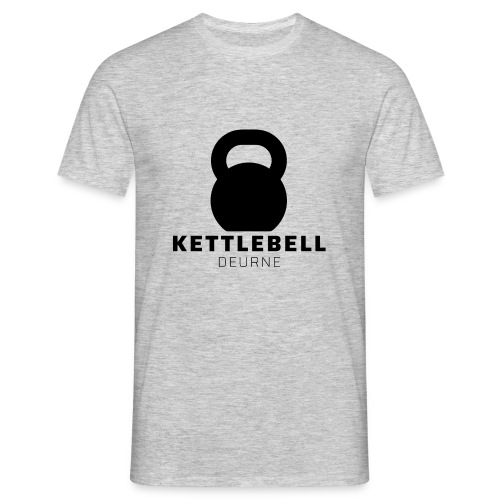 Kettlebell Deurne Logo Zwart - Mannen T-shirt