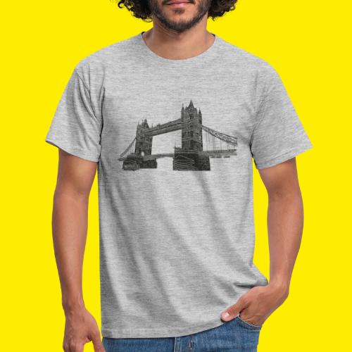 London Tower Bridge - T-shirt til herrer