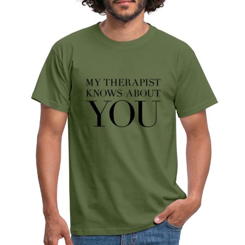 SIIKALINE THERAPIST - T-shirt herr
