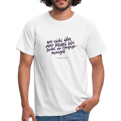 Oscar Wilde - Männer T-Shirt