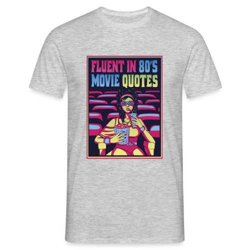 80s Movie Quotes - Männer T-Shirt