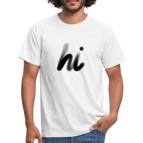 Hi - Männer T-Shirt