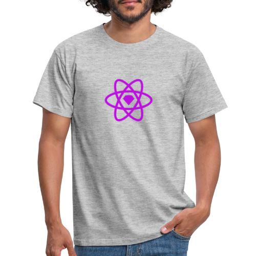 Sketch2React Purple Logo - Men's T-Shirt