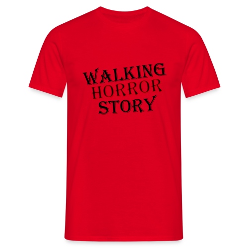 walking Horror story - Mannen T-shirt