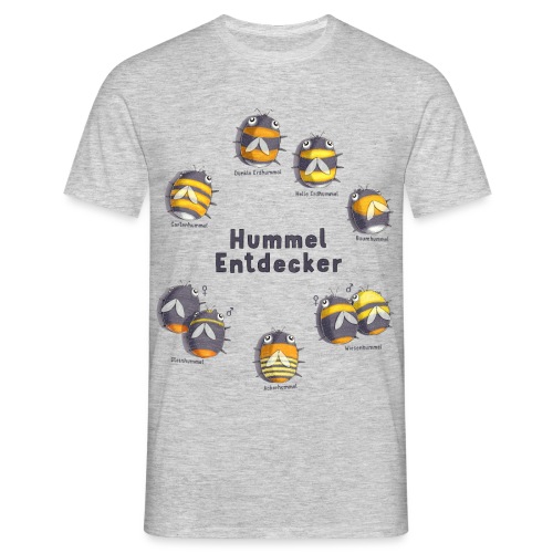 Bumblebee Explorer - do you know all bumblebee species? - Men's T-Shirt