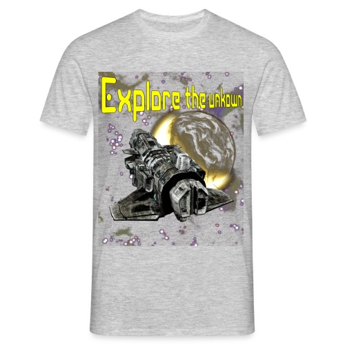 Explore the unknown - Men's T-Shirt