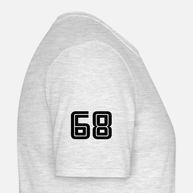 68 - Männer T-Shirt - Grau meliert