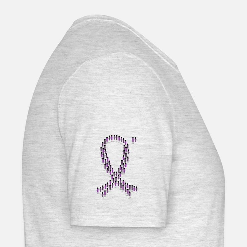 Foule Violet Épilepsie Arc Unité T-shirt homme