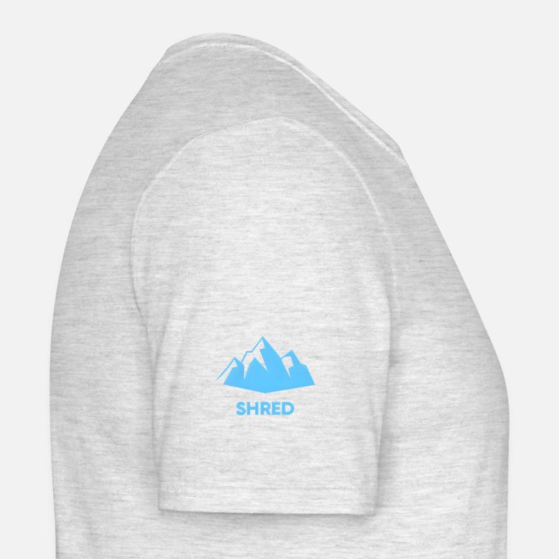 SHRED Mountain Männer T-Shirt