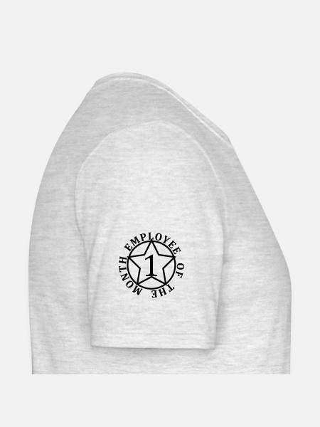 Employé du mois - T-shirt homme - gris chiné - Droite