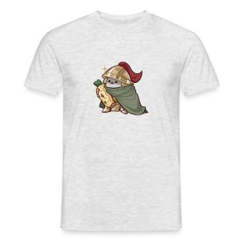 Chevalier - T-shirt homme - gris chiné - Devant - AI Model Male 178 dark (178cm)