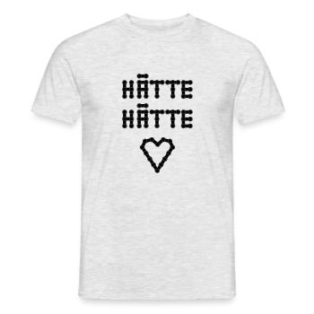 Hätte hätte Fahrrad Kette 22 - Männer T-Shirt - Grau meliert - Vorne - AI Model Male 178 dark (178cm)