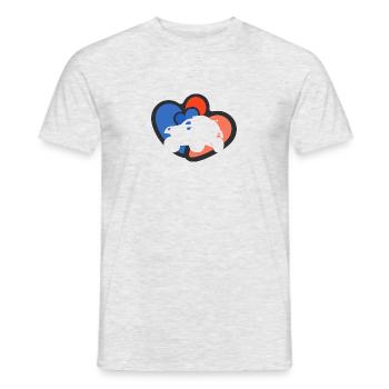 Auto Motorsport - Men's T-Shirt - heather grey - Front - AI Model Male 178 dark (178cm)