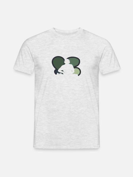 DJ Rave Djing - Männer T-Shirt - Grau meliert