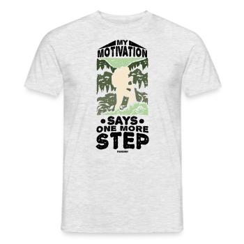 Motivation motivieren Karriere Positiv Geschenk - Männer T-Shirt - Grau meliert - Vorne - AI Model Male 178 dark (178cm)