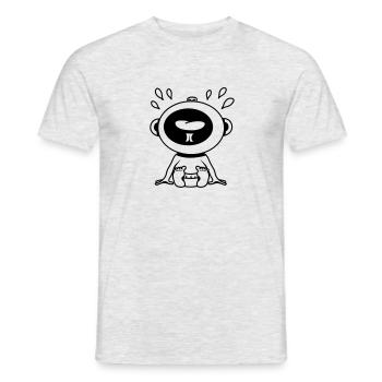 Cry baby - Men's T-Shirt - heather grey - Front - AI Model Male 178 dark (178cm)