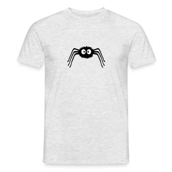 Spider - Männer T-Shirt - Grau meliert - Vorne - AI Model Male 178 dark (178cm)