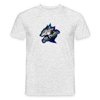 ALPHA - Männer T-Shirt - Grau meliert - Vorne - AI Model Male 178 dark (178cm)