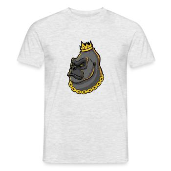 Unicorn - Männer T-Shirt - Grau meliert - Vorne - AI Model Male 178 dark (178cm)