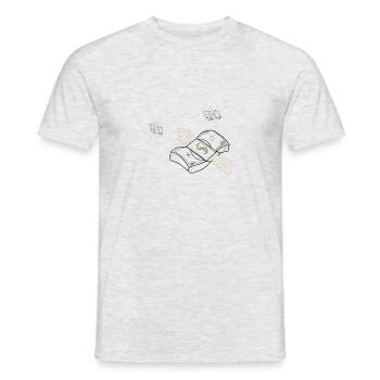 Money Magic - Men's T-Shirt - heather grey - Front - AI Model Male 178 dark (178cm)