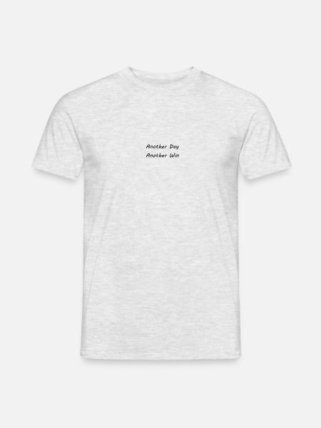 Another Day Another Win - Männer T-Shirt - Grau meliert