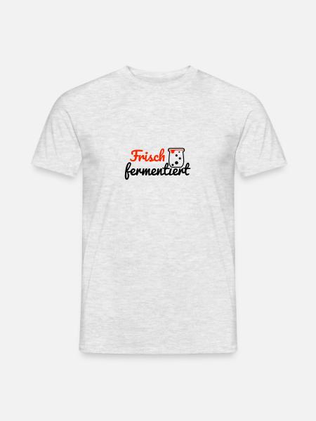 Frisch fermentiert - Männer T-Shirt - Grau meliert