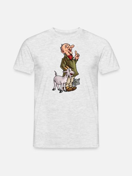 Meckermann Bocholt - Männer T-Shirt - Grau meliert
