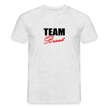 JGA - Männer T-Shirt - Grau meliert - Vorne - AI Model Male 178 dark (178cm)