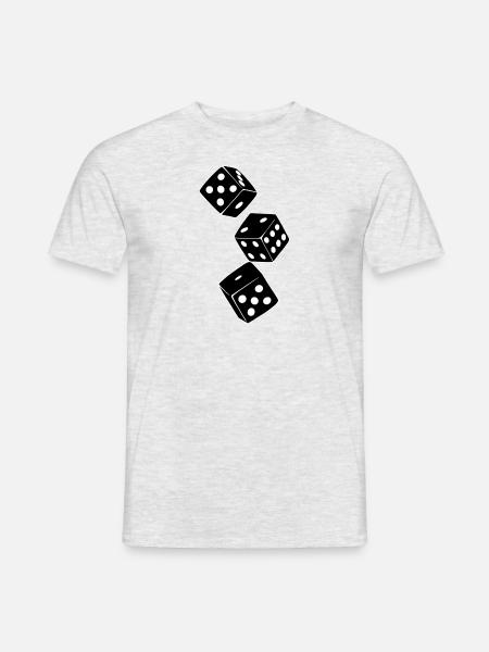 cube - T-shirt homme - gris chiné