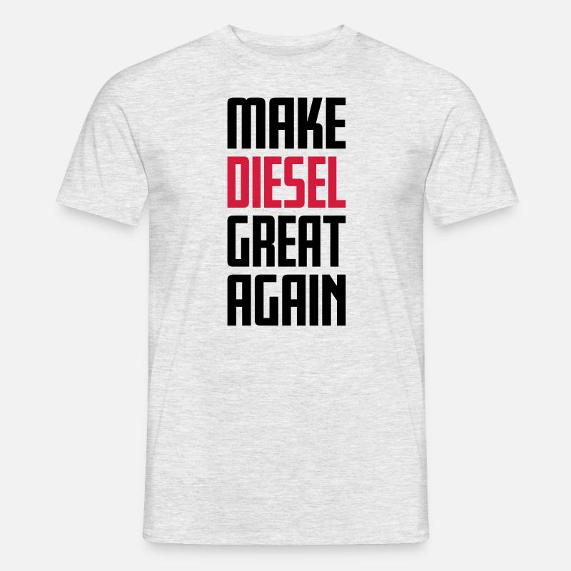 Make Diesel great again. - Men’s T-shirt - heather grey