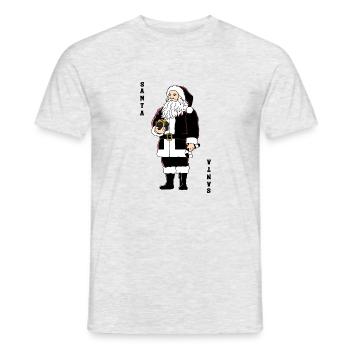 I Got Santa Ver 2 - Men's T-Shirt - heather grey - Front - AI Model Male 178 dark (178cm)