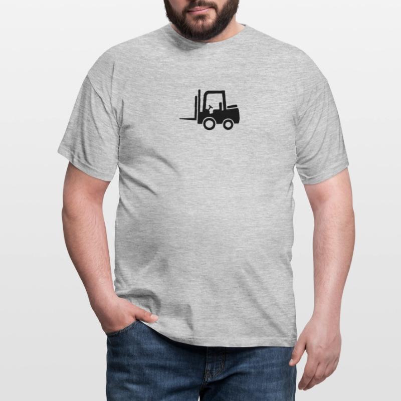 Forklift gift for construction worker Men's T-Shirt