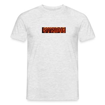 Image générée par Gemini aomwedaomwedaomw - T-shirt homme - gris chiné - Devant - AI Model Male 178 dark (178cm)