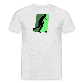 Futsal Futsal Équipe de Futsal Futsal - T-shirt homme - gris chiné - Devant - AI Model Male 178 dark (178cm)
