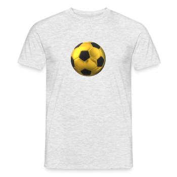 FUssball - T-shirt homme - gris chiné - Devant - AI Model Male 178 dark (178cm)