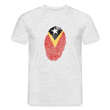 East Timor - Men's T-Shirt - heather grey - Front - AI Model Male 178 dark (178cm)