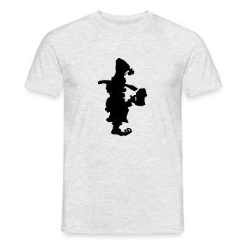 Leprechaun Happy St. Patrick's day - T-shirt homme - gris chiné - Devant - AI Model Male 178 dark (178cm)