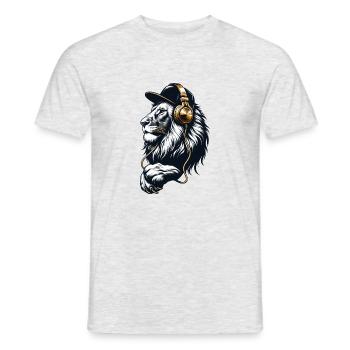 Urbain Roi de la Jungle - T-shirt homme - gris chiné - Devant - AI Model Male 178 dark (178cm)